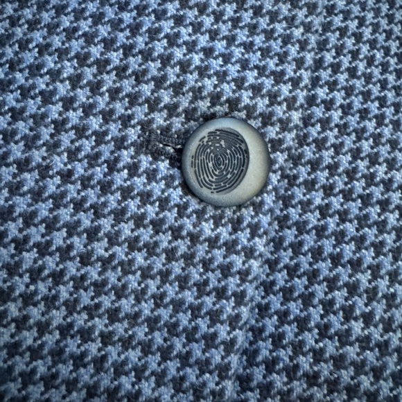 ELIZABETH MARCH • Vintage Houndstooth Wool Pure Cashmere Jacket - Picture 11 of 11